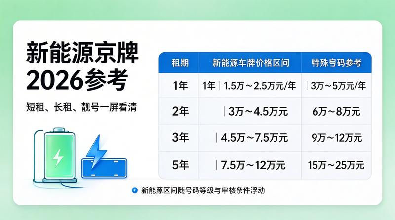 京牌租赁新规解读